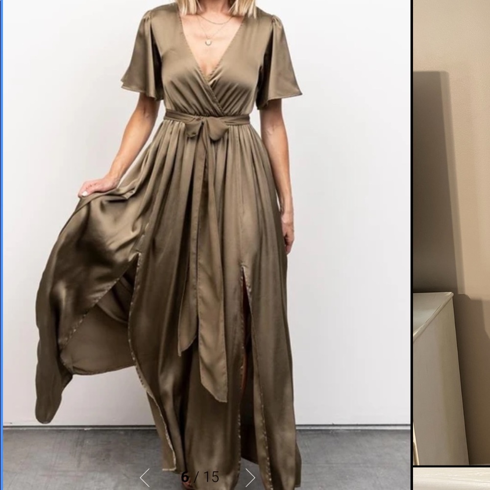 Sicily Olive Baltic Born Medium Dress